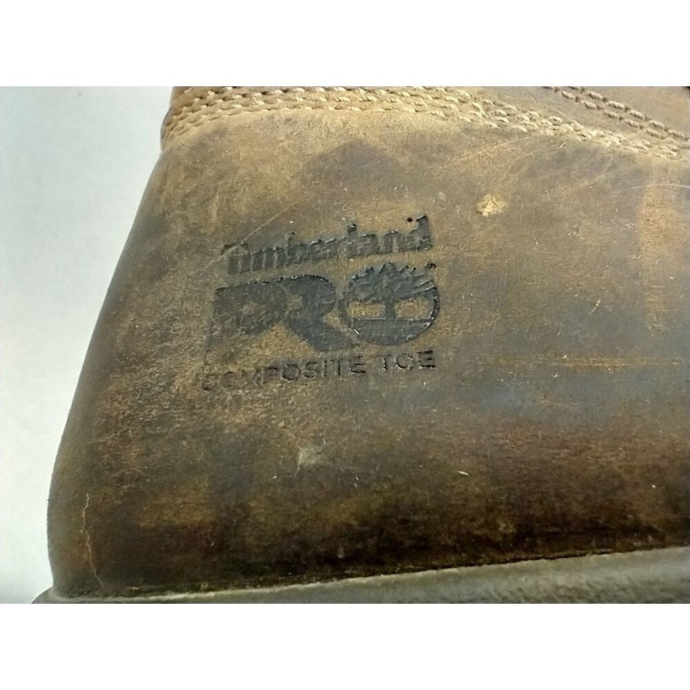 Timberland Pro Mens Helix HD 6” Comp Toe Waterproof Boot Brown Size 14W - Picture 15 of 15